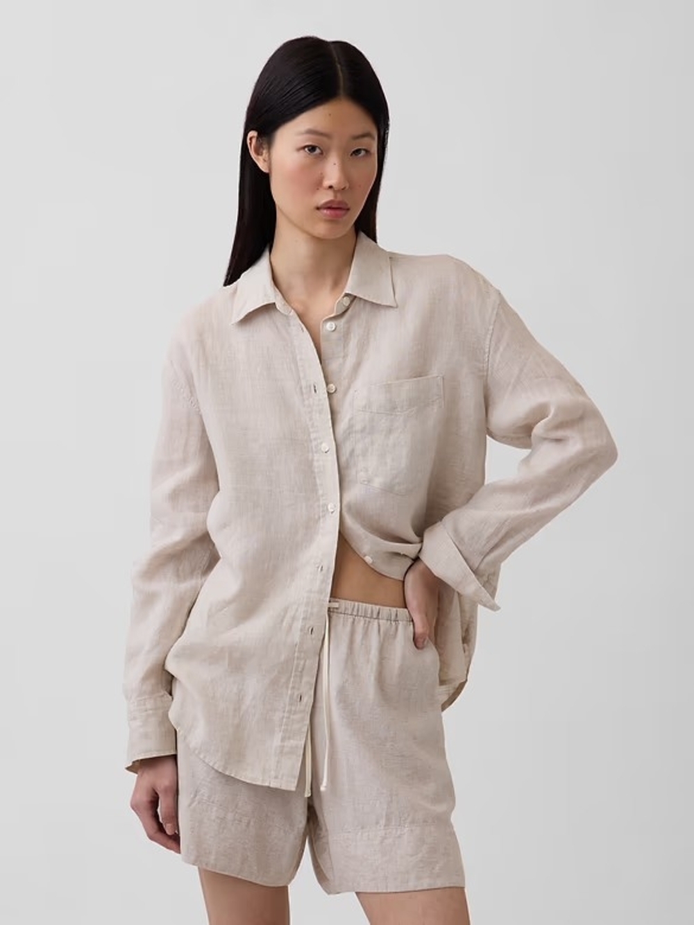 GAP Linen Button Up